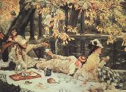 James Tissot Holiday (The Picnic) (nn03) oil on canvas